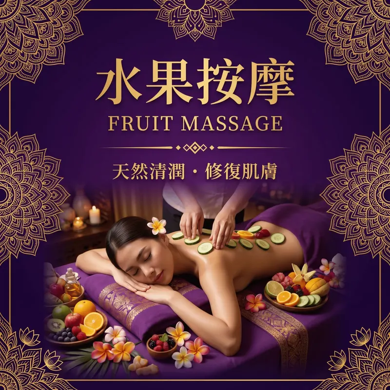 水果按摩