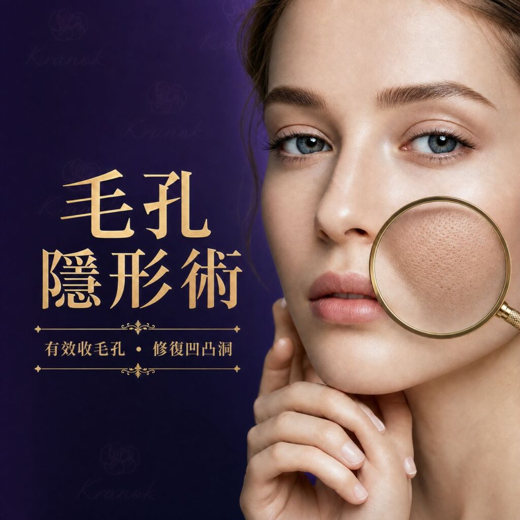 收毛孔,毛孔隱形術