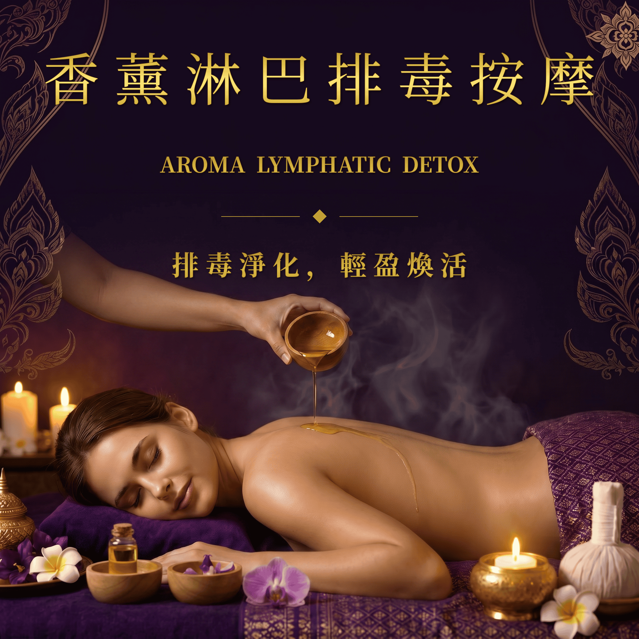 香薰淋巴排毒按摩